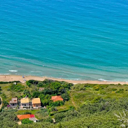 House Angelos D With Sea View And Private Garden - Agios Gordios *
