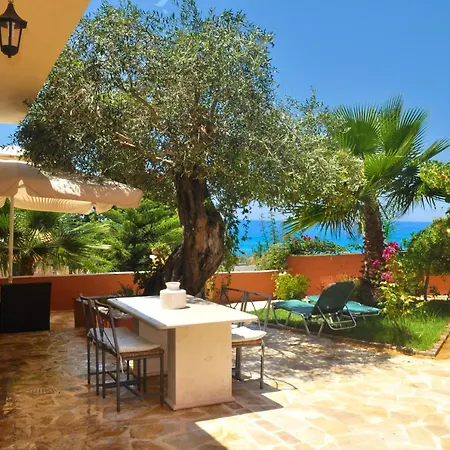 House Angelos D With Sea View And Private Garden - Agios Gordios 아기오스고르디오스